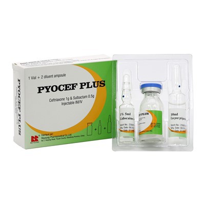 Tseftriaksoonnaatrium ja tasobaktaamnaatrium süstimiseks