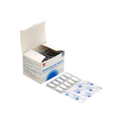 Tsiprofloksatsiinvesinikkloriidi õhukese polümeerikattega tabletid